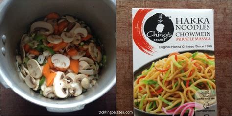 Vegetable Chow Mein Soup Recipe - Tickling Palates