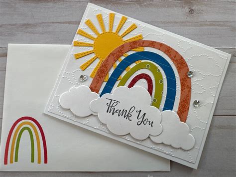 Handmade Thank You Card - Etsy