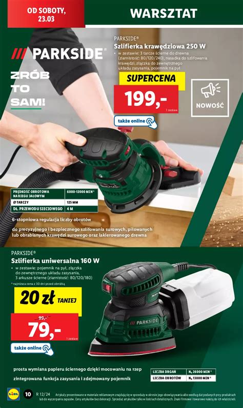 Gazetka Promocyjna Lidl Katalog Parkside Wa Na Do