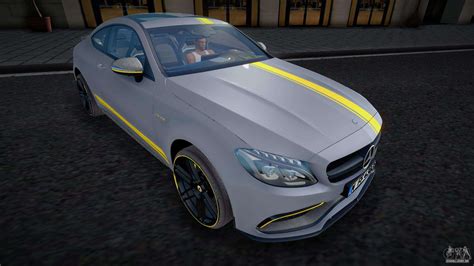 Mercedes Benz C63 AMG W205 Coupe Manhart CR 700 Para GTA San Andreas