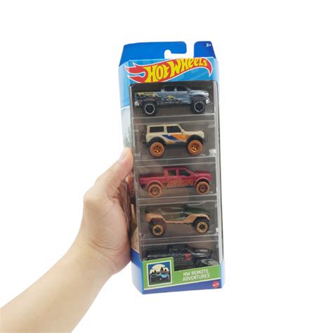 Bộ 5 Siêu Xe Hot Wheels 1806H HW Remote Adventures FAHASA