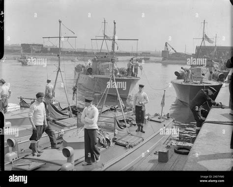 The Royal Navy During The Second World War Mtb Craft Including Mtb