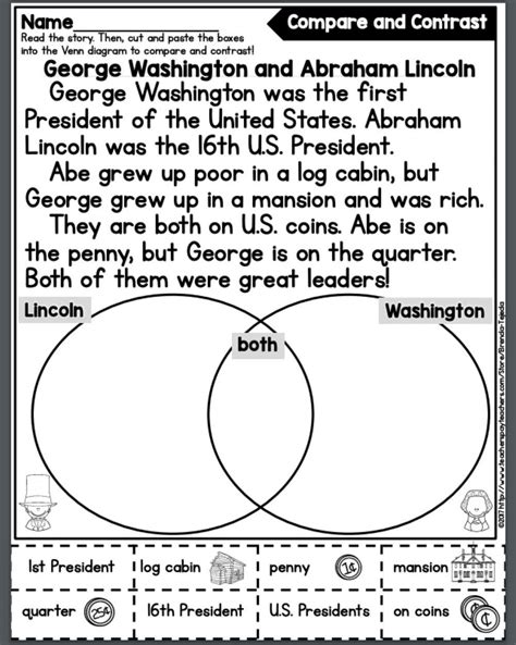 Compare And Contrast Grade 3 Online Exercise For Live Worksheets