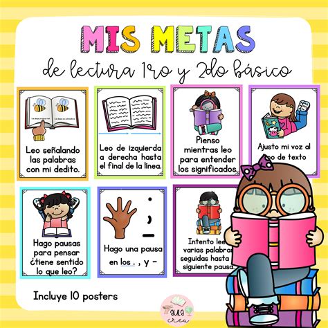 Mis metas de lectura 1ro y 2do básico XPPP