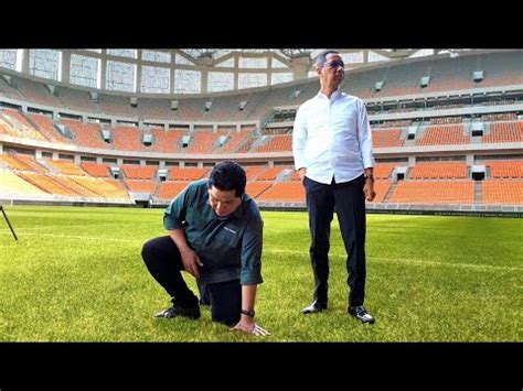 Rumput Bagus Tidak Perlu Digantierick Thohir Sudah Memegang Catatan