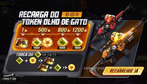 Recarga Olho De Gato E Projeto Xm Cl Ssicos Do Terror Mania Free Fire