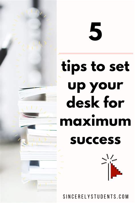 5 Tips To Set Up Your Desk For Maximum Success Organize Your Desk For Skyrocketed Productivity