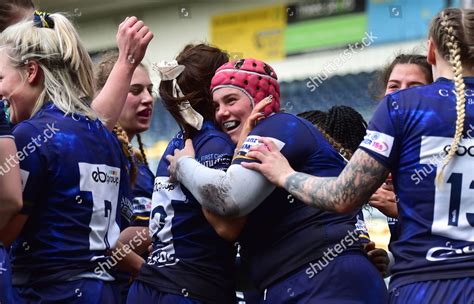 Carys Phillips Worcester Warriors Celebrates Her Editorial Stock Photo