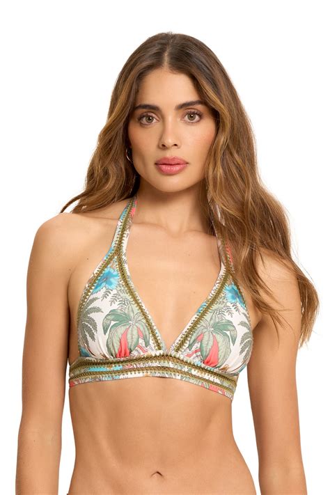 Cosita Linda Botanical Magic Halter Bikini