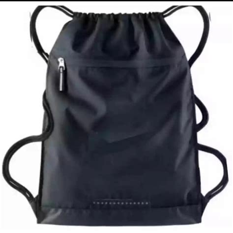 Jual Tas Serut Polos Anti Air Hitam Tas Serut Kota Bandung