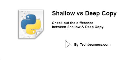 Python Shallow Vs Deep Copy Explained With Examples Hot Sex Picture