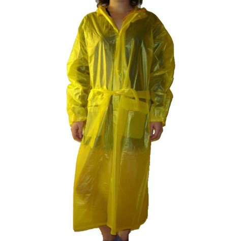 Sexy See Through Soft Smooth Xl Yellow Pvc Vinyl Raincoat Mac Full Length Ebay