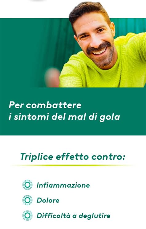 Aspi Gola 16 Pastiglie Flurbiprofene Gola Infiammata E Mal Di Gola