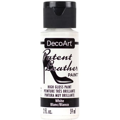 Patent Leather Paint 2oz-White - Walmart.com