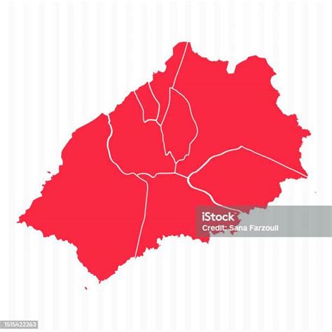 States Map Of Saint Helena With Detailed Borders向量圖形及更多世界地圖圖片 世界地圖