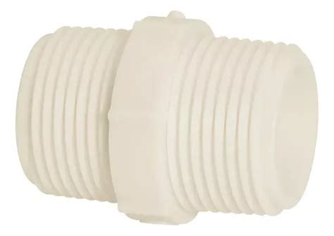 Kit C 12 Nipel Roscavel 1 2 Pvc Branco 11758 Amanco MercadoLivre