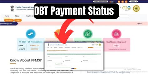 DBT Payment Status Check Online With Application ID And Beneficiary