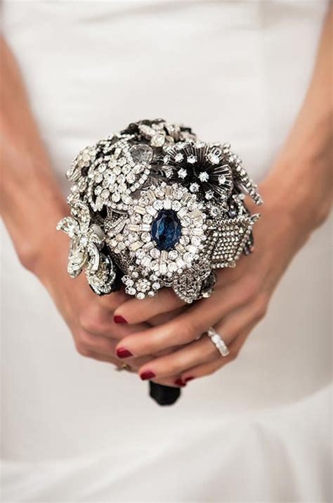 incredible bridal brooch bouquets weddingsonline