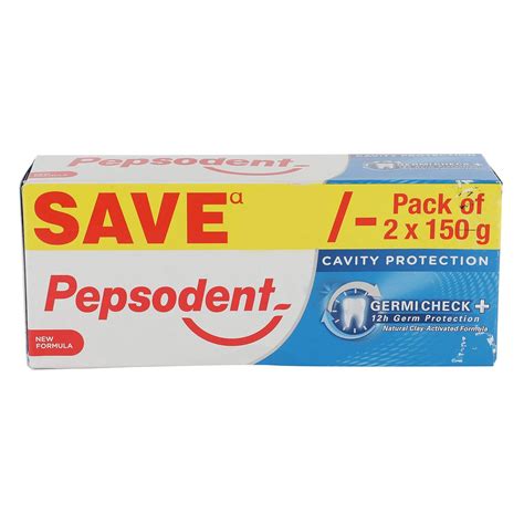 Buy Pepsodent Germi Check Toothpaste For Prevents Cavities Freshens