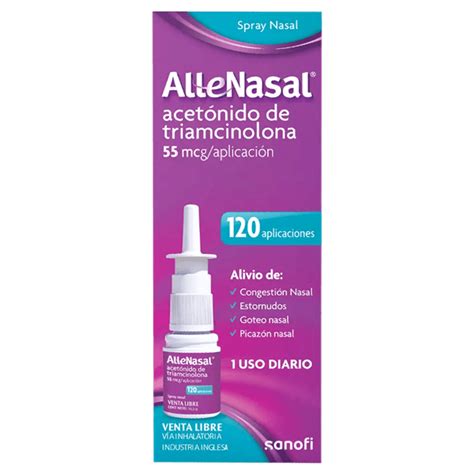 Allenasal Spray Nasal X Dosis Sanofi Antialergico Farmacias Svfarma