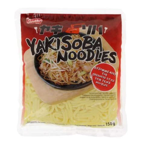 Pre Cooked Yakisoba Noodles 150g Shirakiku Satsuki