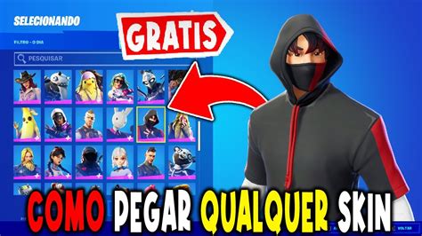 Como Pegar Qualquer Skin No Fortnite De Gra A Tutorial