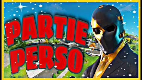 LIVE FORTNITE FR PS5 FACECAM PARTIE PERSO CRÉATIF ARENE