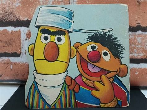 Vintage Rare 1978 Joe Mathieu Print [the Ernie And Bert Book Sesame Street By Norman Stiles] A