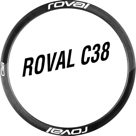 Roval C38 DISC Brake Wheel Sticker for two Carbon Wheels, Road Bike Race Cycling Decals-in ...