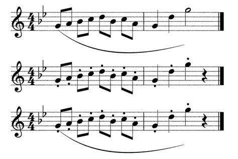 Piano Technique Legato Staccato And Portato Piano Ology