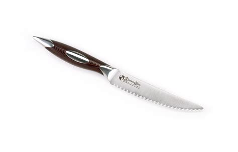 5” Serrated Steak Knife with G10 Handle - Rhineland Cutlery