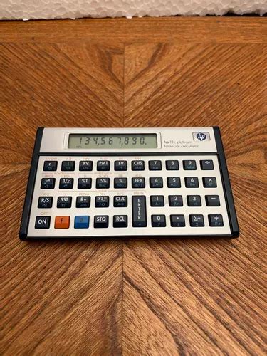 Calculadora Financiera Hp C Platinum Mercadolibre