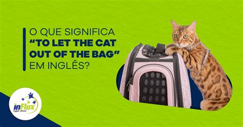 O Que Significa To Let The Cat Out Of The Bag Em Inglês Influx