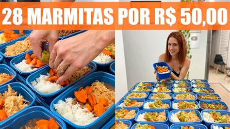 MARMITAS PRA SEMANA R 50 00 Marmitas Receitas Para Marmita