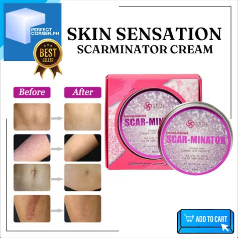 Original Scarminator Cream By Skin Sensation Best Scar Remover Acne