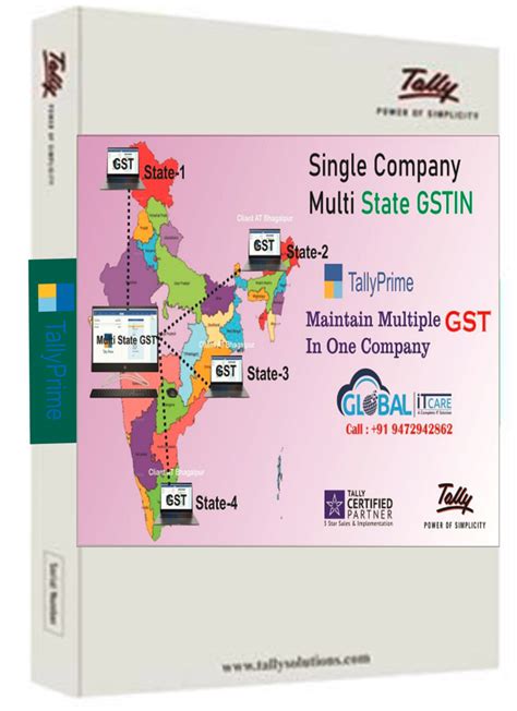 Multi State Gstin In Single Company Using Tallyprime Tdl Free Demo