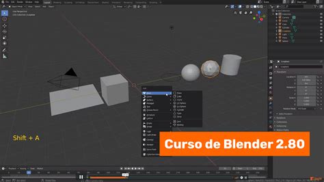 Añadir y eliminar objetos en Blender 2 80 La Academia de Zao3D