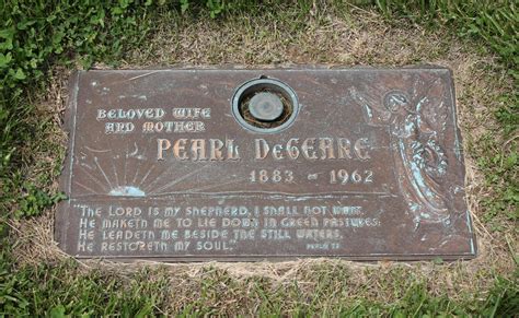 Pearl Padfield DeGeare 1883 1962 Find A Grave Memorial