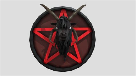 The Most Heavy Metal Goat Ever Download Free 3d Model By Muppe5