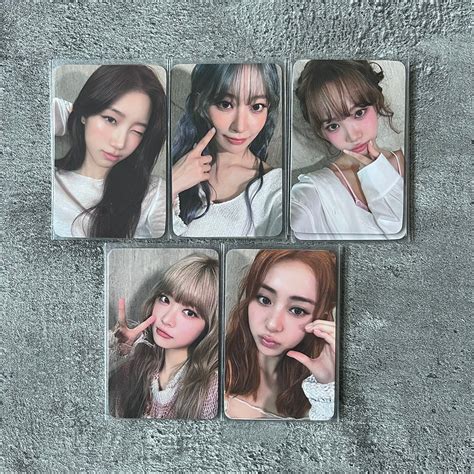 Le Sserafim Rd Mini Album Easy Musickorea Pob Photocard Shopee