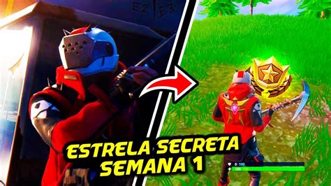 Estrela Secreta Temporada X Semana 1 Fortnite Battle Royale