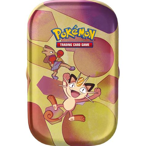 Pokebox Mini Tin EV03 5 151 Miaouss et Tygnon Pokémon UltraJeux