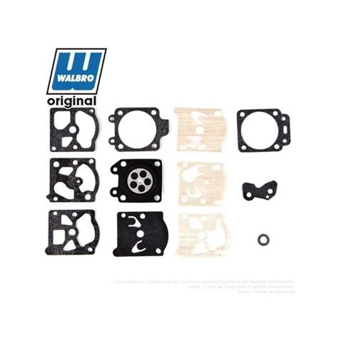 Kit Membrane Carburateur Walbro D20 WAT Cdiscount Auto