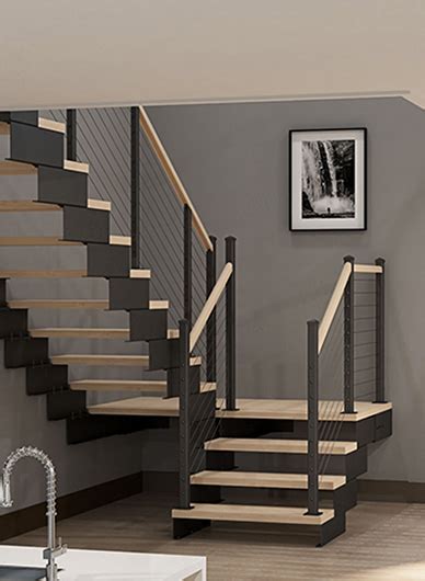 The Archer Modular Frame Straight Stairs Paragon Stairs