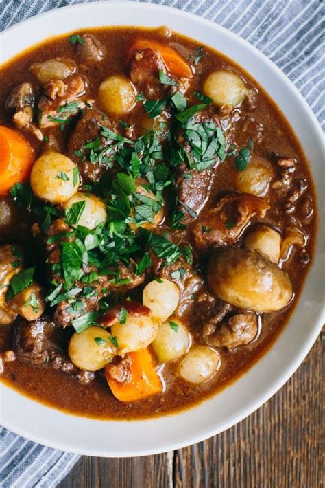 Boeuf Bourguignon Beef Burgundy Recipe