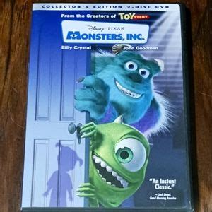 Disney Pixar Media Disney Pixar Monsters Inc Collectors Edition On