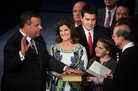 Amid Scandal Christie Sounds Note Of Optimism At Inauguration The