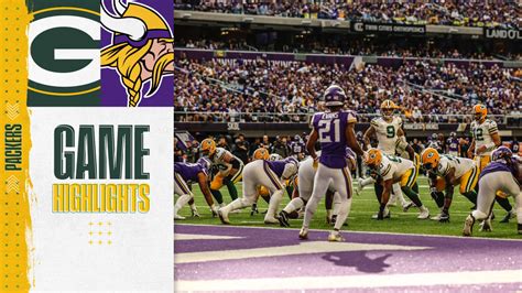 Game Highlights: Packers at Vikings | Week 1