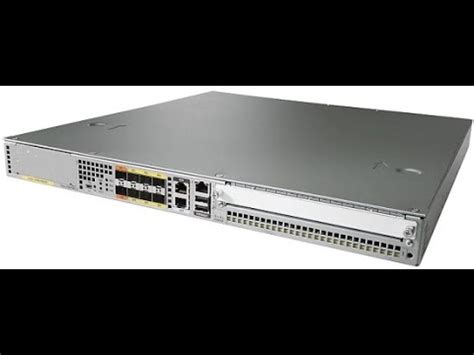 Cisco Asr X Rack Unit Ru Router Youtube