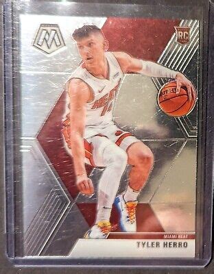 TYLER HERRO ROOKIE CARD 2019 20 Panini Mosaic Basketball MIAMI HEAT RC